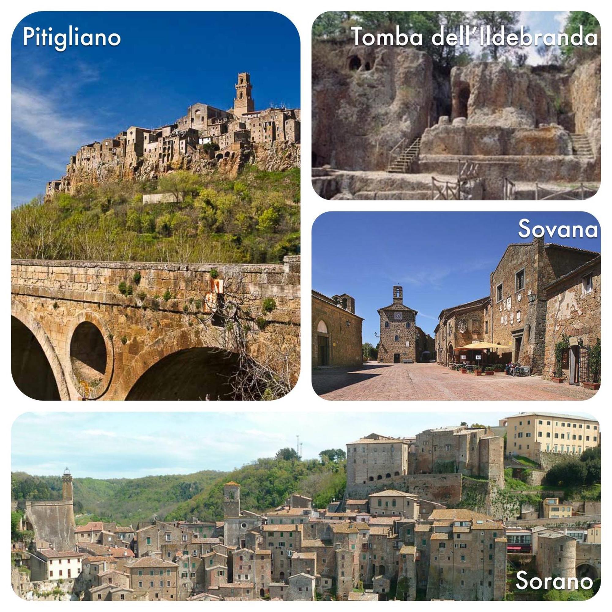Villa Pian De' Somari Pitigliano Exterior foto